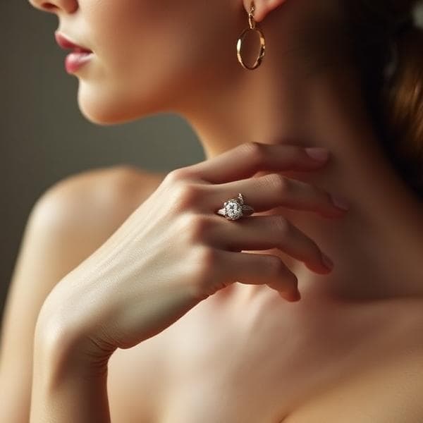 Gyémánt Fülbevaló